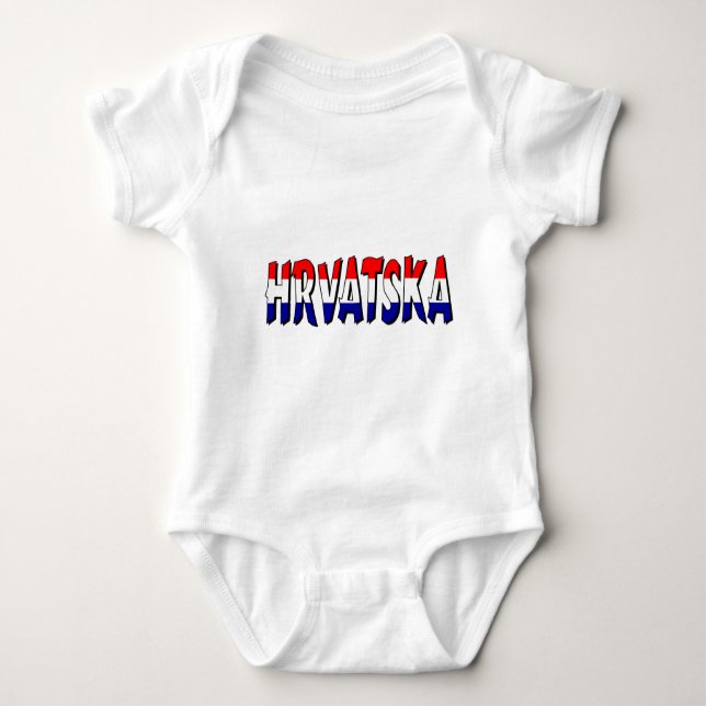 Hrvatska T-shirt (Framsida)