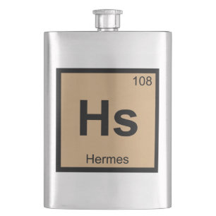 Hs - Hermes Guds kemiska periodiska system symbol Fickplunta