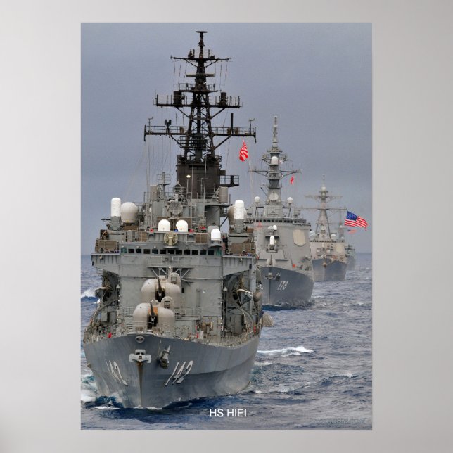 HS Hiei Poster (Framsidan)