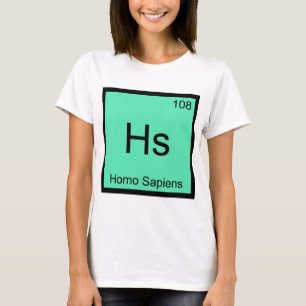 Hs - T-tröja för symbol för inslag för HomoSap Tee