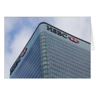 HSBC torn London Hälsningskort