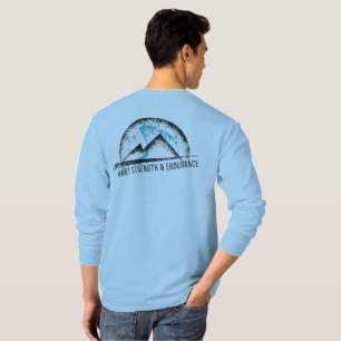 HSEC beklär och den tillbaka logotyplångärmaden T Shirt
