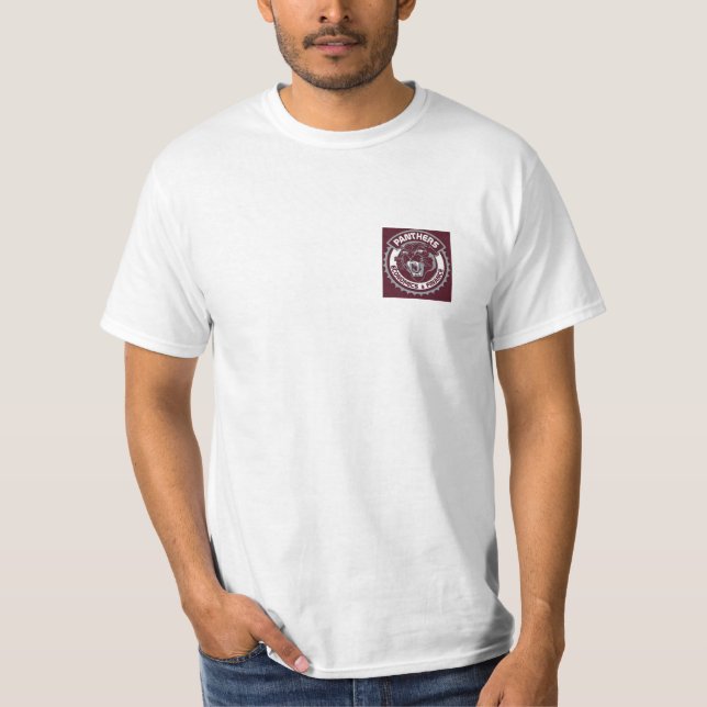 HSEF Dual tryckpanterpride Phys Ed. T-tröja Tee Shirt (Framsida)
