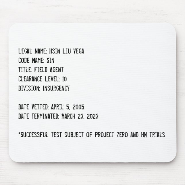 Hsin sparar musmatta (Framsidan)