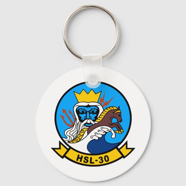 HSL-30 Neptuns horsperma Nyckelring (Framsida)