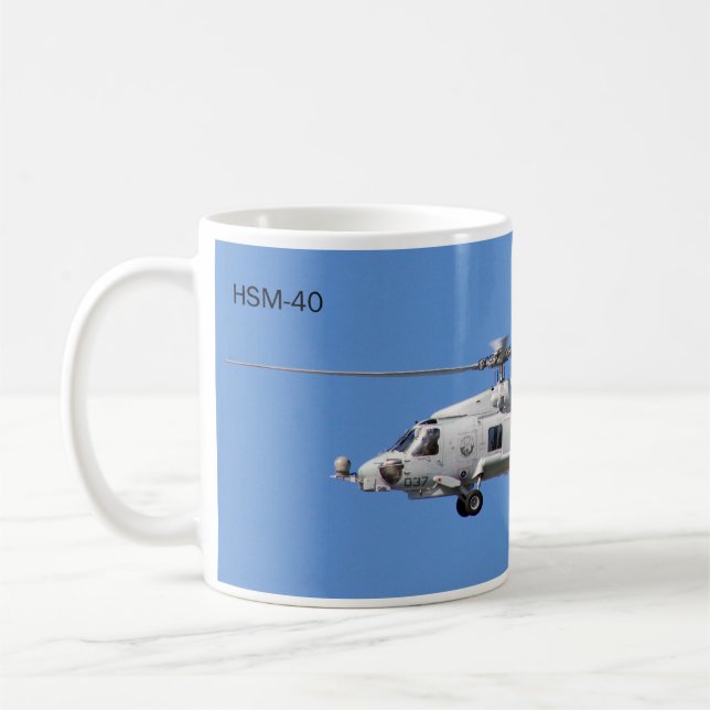 HSM 40 Navy mugg (Vänster)