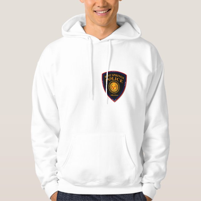 HSPD-Hoodie eller tröja Sweatshirt Med Luva (Framsida)