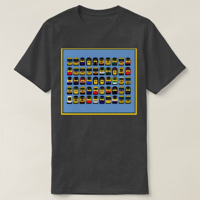HST INTERCITY 125 TÅG T SHIRT (Design framsida)