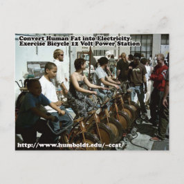 HSU-cykel 12 volt Power Station Vykort