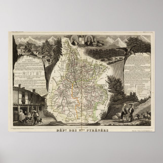 Htes Pyrenées Poster (Framsidan)