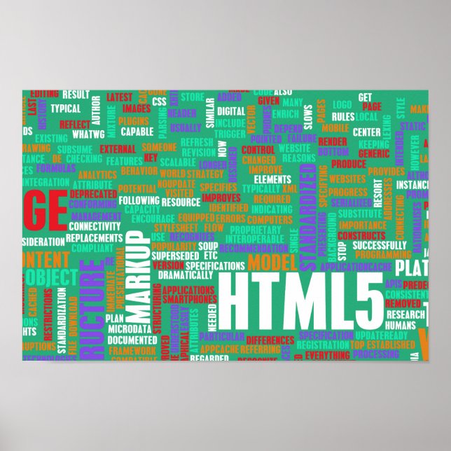 HTML 5 eller HTML5 Poster (Framsidan)