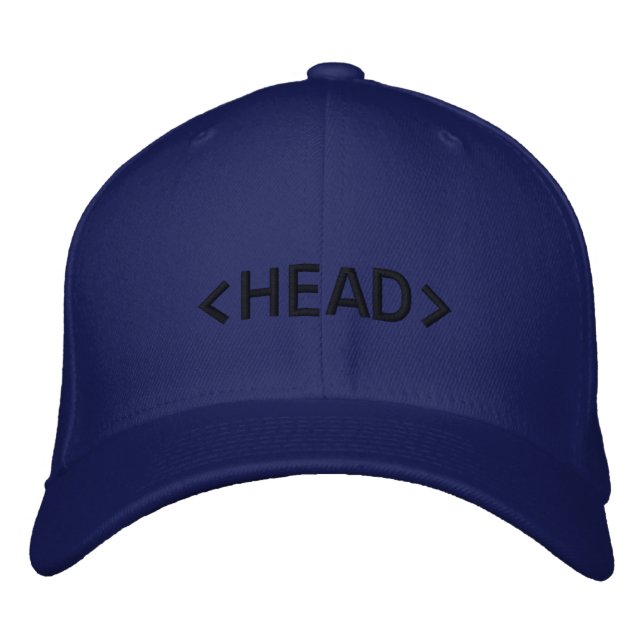 HTML-hatt Broderad Keps (Framsida)