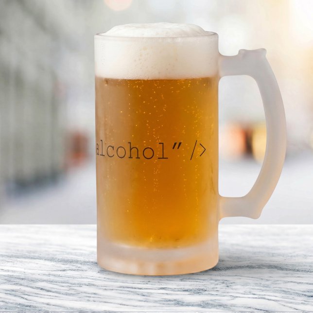 HTML Inmatning Alkohol Frostat Ölglas (Skapare uppladdad)