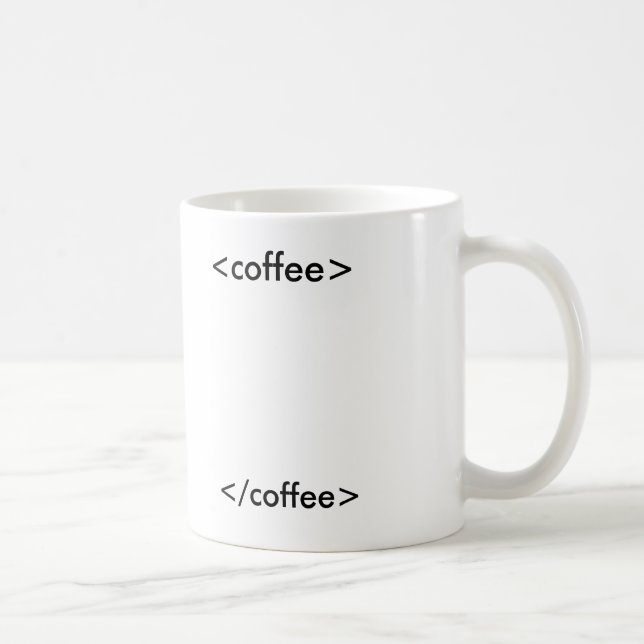 html-kaffe kaffemugg (Höger)