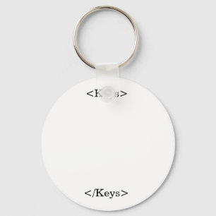 HTML Keychain Nyckelring