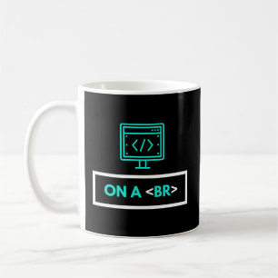 Html-kod Datorprogrammerare i’M på en brytskod Kaffemugg
