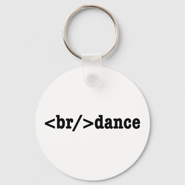 HTML-kod för brytning Nyckelring (Framsida)