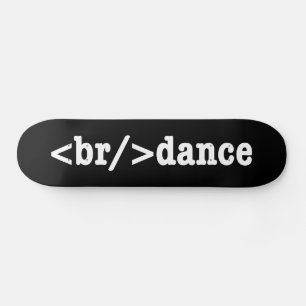 HTML-kod för brytning Skateboard Bräda 20 Cm