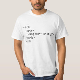 Html-programmerareT-tröja Tee Shirt