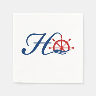 HTOC-Pappersservett - uppsättning 50 Pappersservett