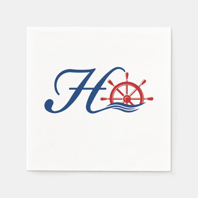 HTOC-Pappersservett - uppsättning 50 Pappersservett (Framsidan)