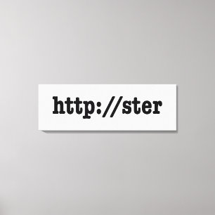 http://ster / html-kod canvastryck