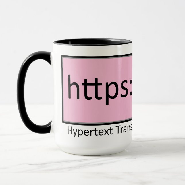 https Hypertext Transfer Protocol Secure Mugg (Vänster)