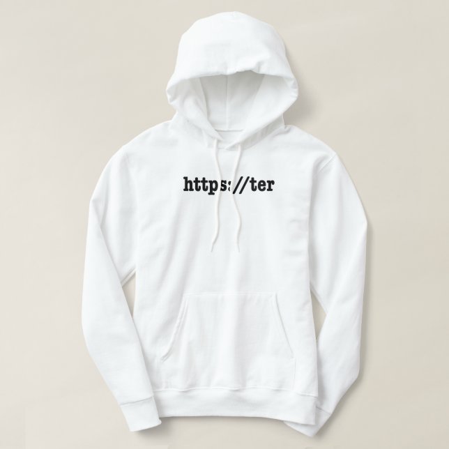 https://ter / html-kod hoodie (Design framsida)