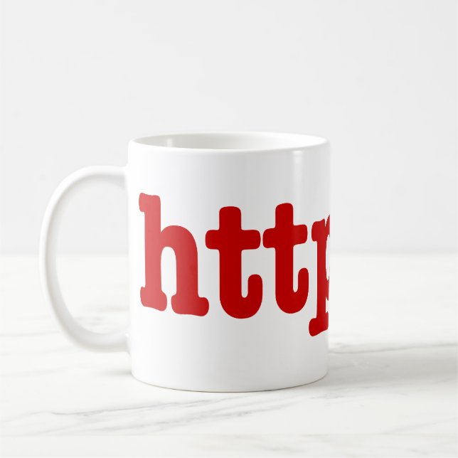 httpster kaffemugg (Vänster)