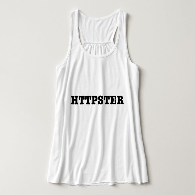 HTTPSTER LINNE MED RACERBACK  (Design framsida)