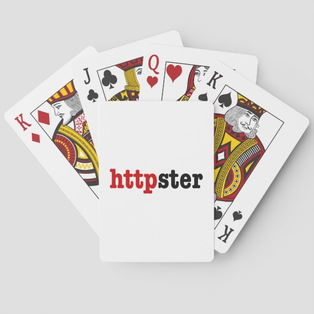 httpster spelkort (Baksidan)