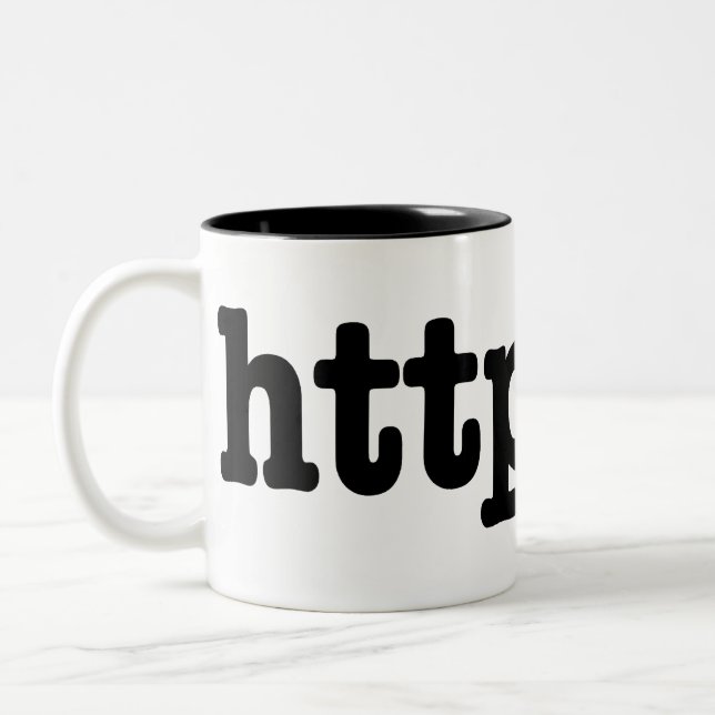 httpster Två-Tonad mugg (Vänster)