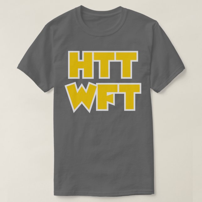 HTTWFT Burgundy T Shirt (Design framsida)