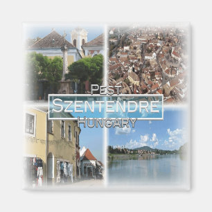 HU0011 Europa, Ungern, Pest, Szentendre, kylskåp Magnet