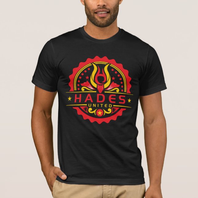 HU svart Tee Shirt (Framsida)