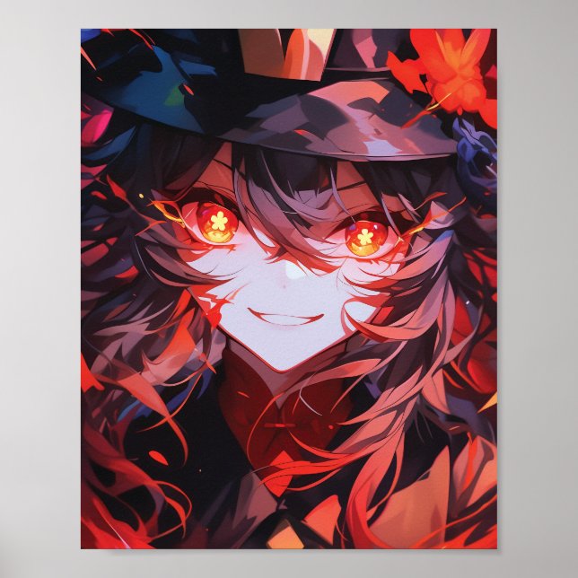 Hu Tao - Genshin Impact | Poster (Framsidan)