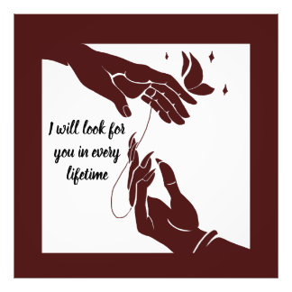 Hua Cheng and Xie Lian hands Tgcf Fototryck