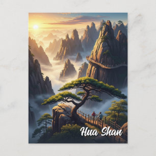 Hua Shan Mountain China Vykort