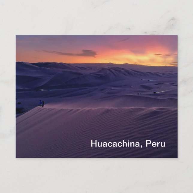 Huacachina, Perus vykort (Framsida)