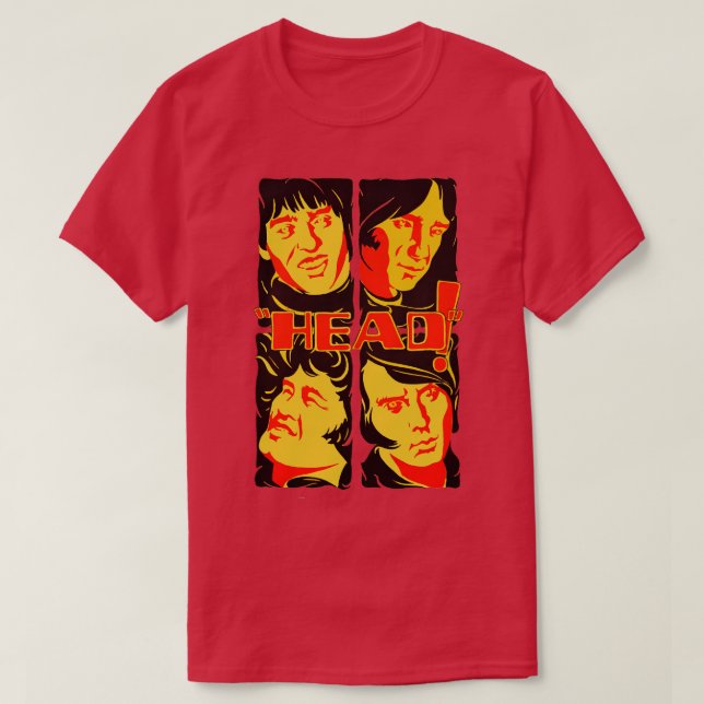 HUAD Sällsynt Monkees T Shirt (Design framsida)