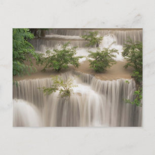 Huai Mae Khamin Waterfall Thailand Vykort