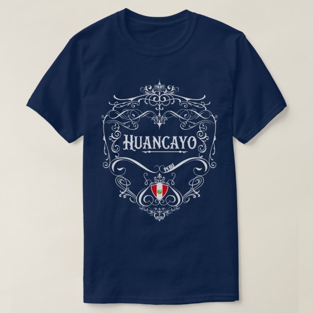 Huancayo Vintage design 1 T Shirt (Design framsida)