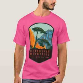 Huangshan Mountains China Active T Shirt