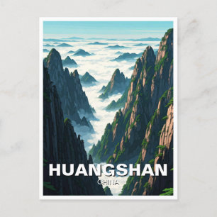 Huangshan National Park China Vykort