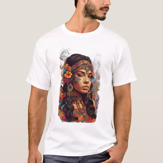 Huarache Hippie Haven Collection T Shirt (Framsida)