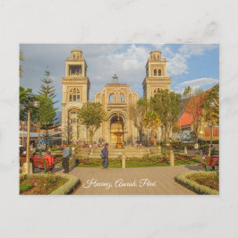 Huaraz, Ancash, Perú, Plaza de Armas Vykort