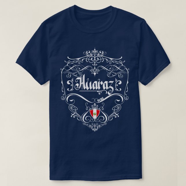 Huaraz Vintage design 1 T Shirt (Design framsida)