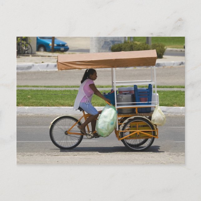 Huatulco street 2 vykort (Framsida)