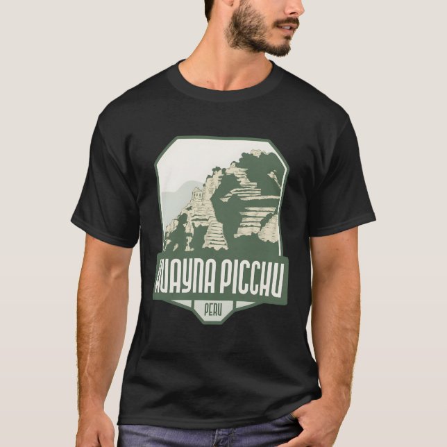 Huayna Picchu � Peru T Shirt (Framsida)