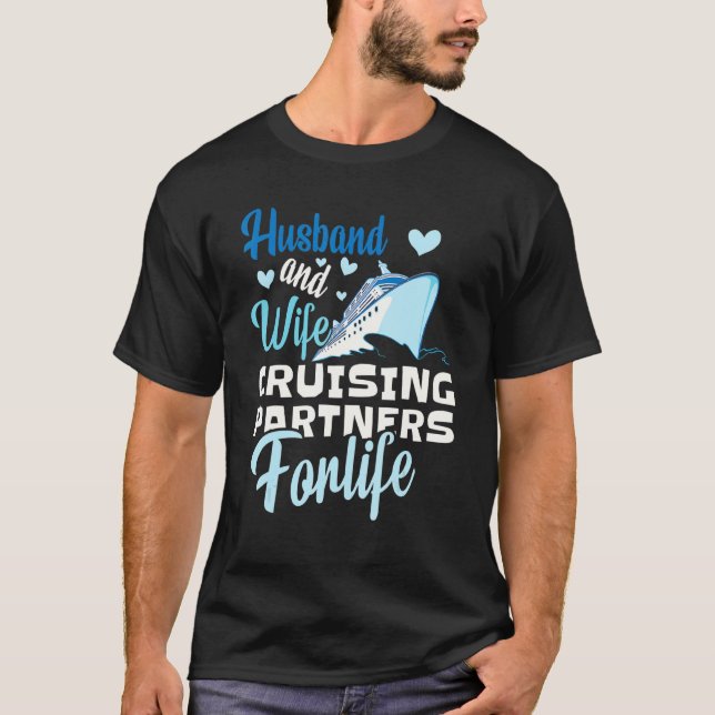Huband- och makegriseringspartner för livets kryss t shirt (Framsida)